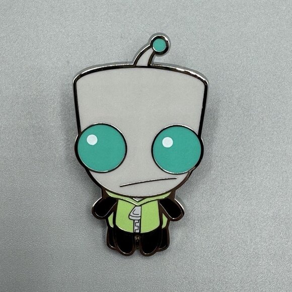 Invader Zim GIR GRAY DOG SUIT Blind Box Pin Hot Topic Exclusive New Open Box - Picture 2 of 3